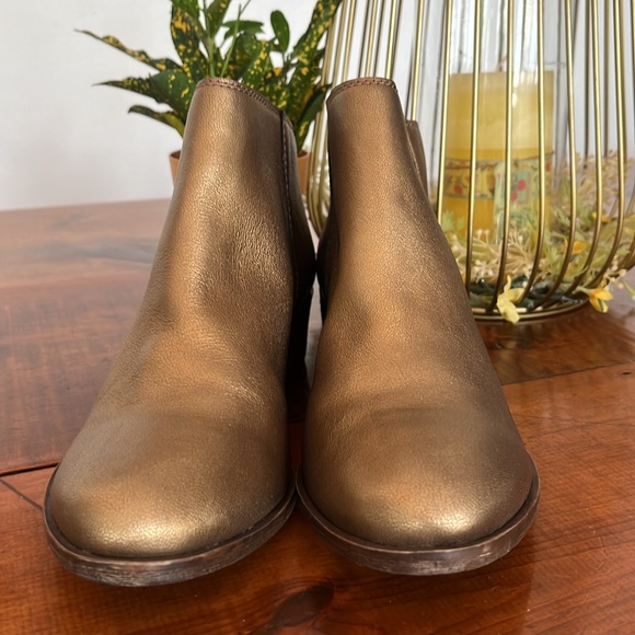 Lucky gold ankle boots - Picture 2 of 6